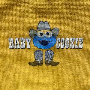 VTG Sesame Street Baby Cookie Monster Thermal One Piece Size 12m Cowboy Western